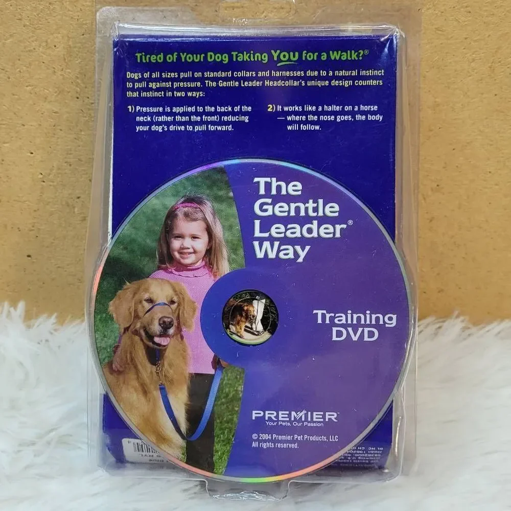 Premier Gentle Leader Headcollar with DVD - Size Small NIP